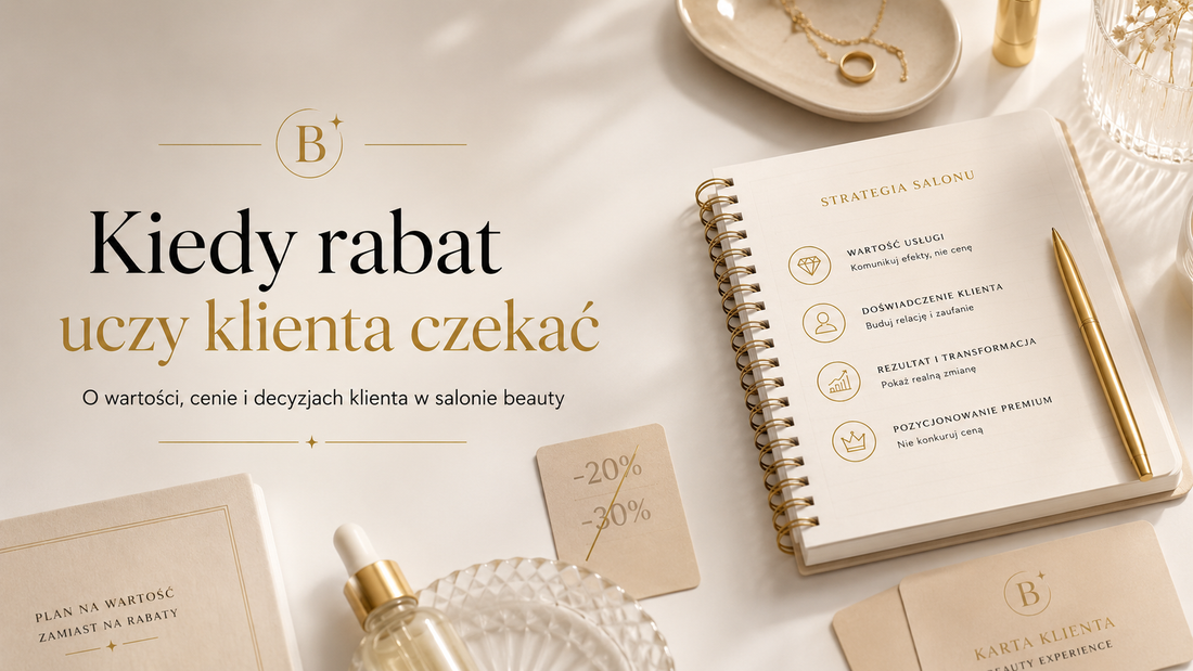 Rabat nie jest problemem. Problem zaczyna się wtedy, gdy klient uczy się czekać, aż będzie taniej