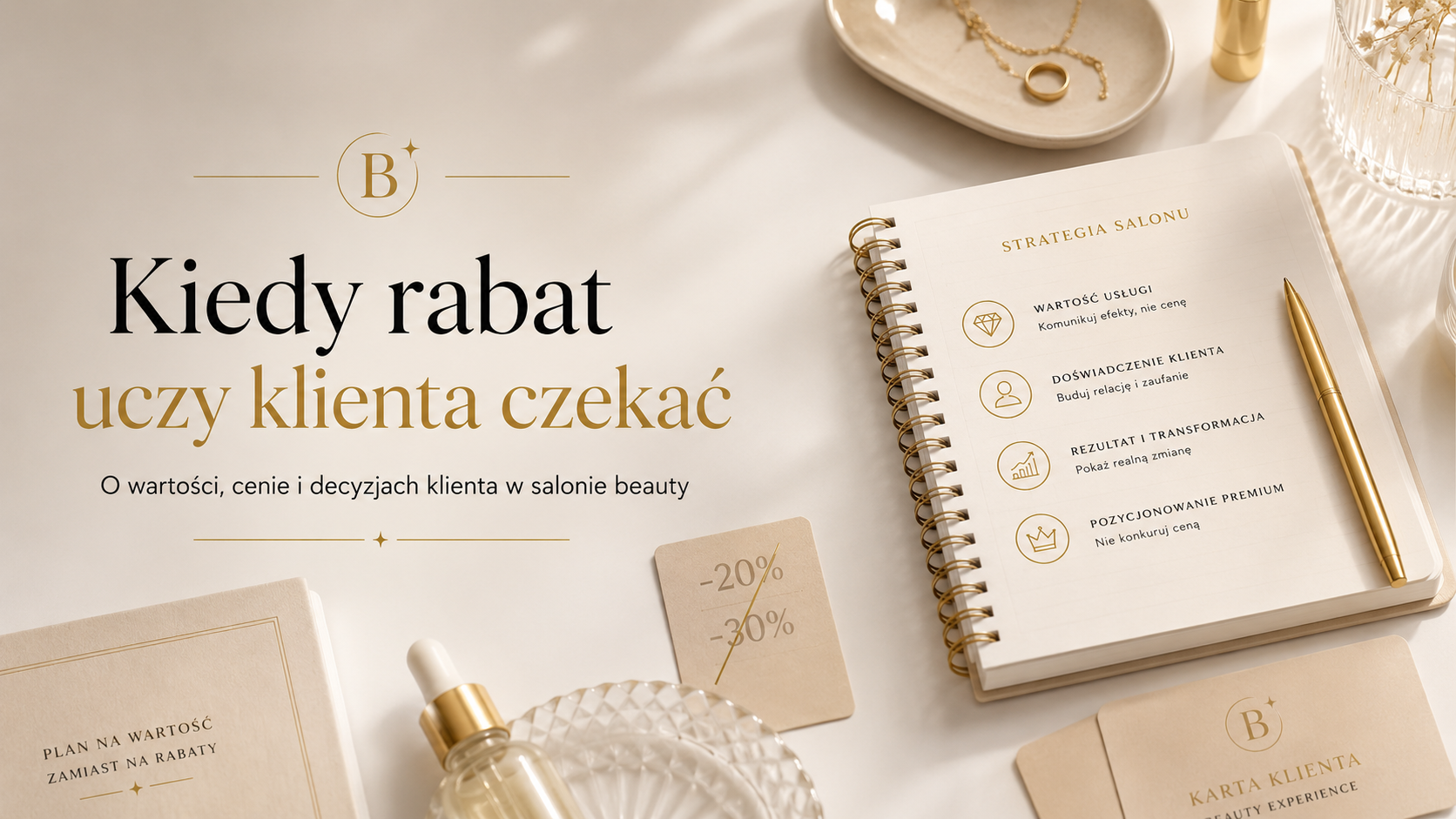 Rabat nie jest problemem. Problem zaczyna się wtedy, gdy klient uczy się czekać, aż będzie taniej